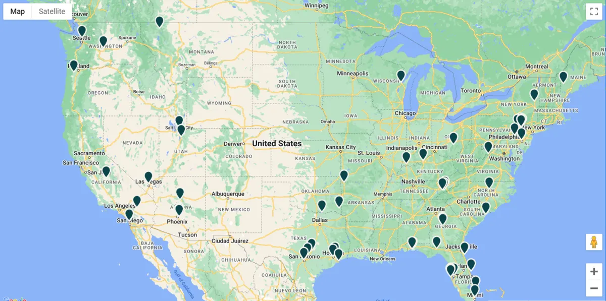 portfolio map